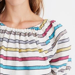 Ace & Jig metallic striped gelato top. Medium